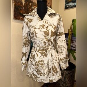 Cabi Wimbledon Courtside Women's Trench Coat XS